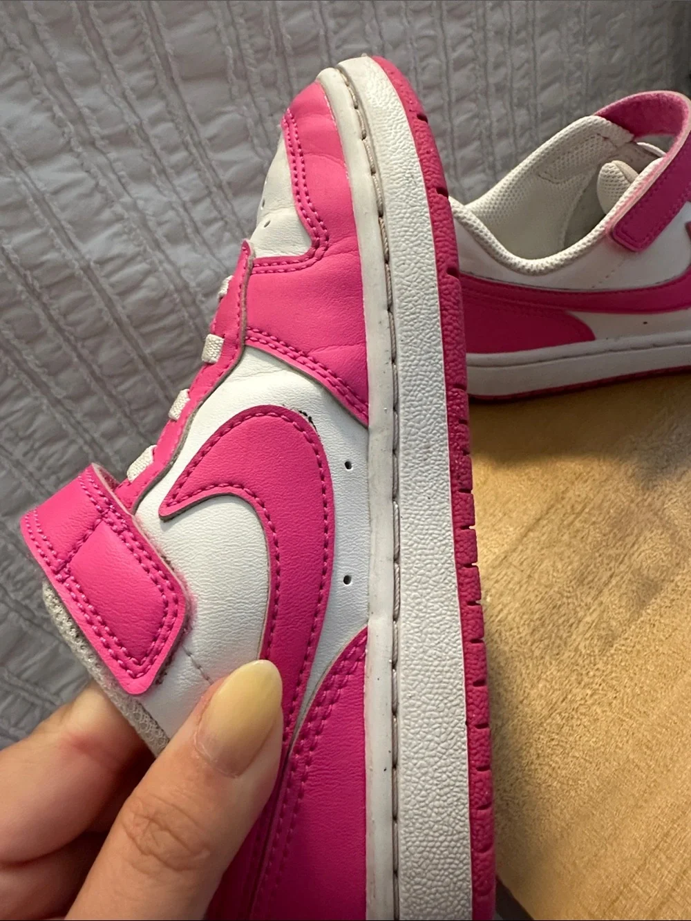Nike Little Girls Court Sneaker